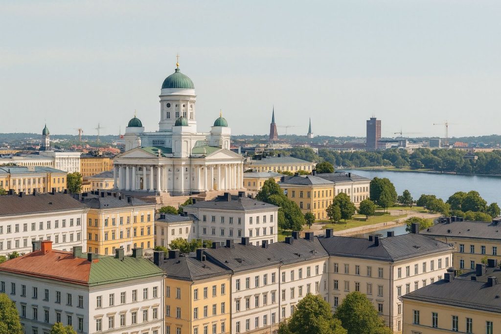 Helsinki skyline Helsinki skyline